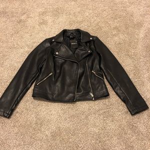 NWT Forever 21 Leather Jacket!!